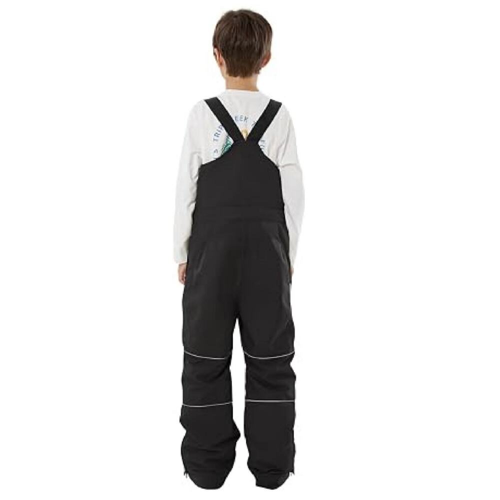 GSOU SNOW Kids Snow Bibs Boys Girls Ski Bib Snowboard Pants Insulated Waterproof - Picture 4 of 6